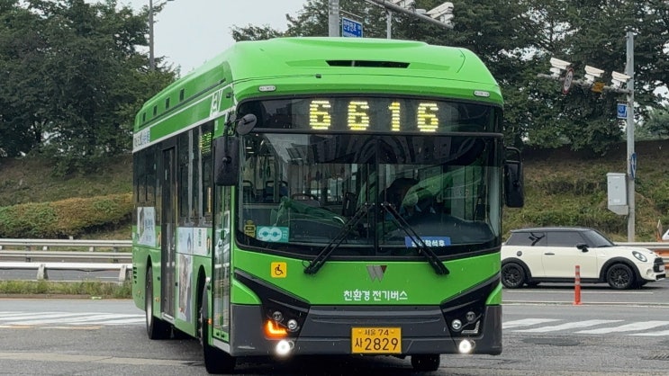 [서울/지선] 세풍운수 6616번 우진산전 아폴로 1100 V2 