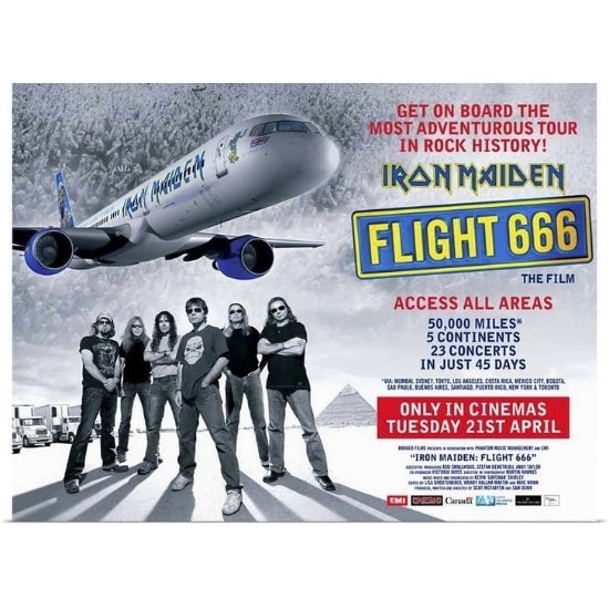 Iron Maiden Flight 666 일본 극장 개봉 : 네이버 블로그