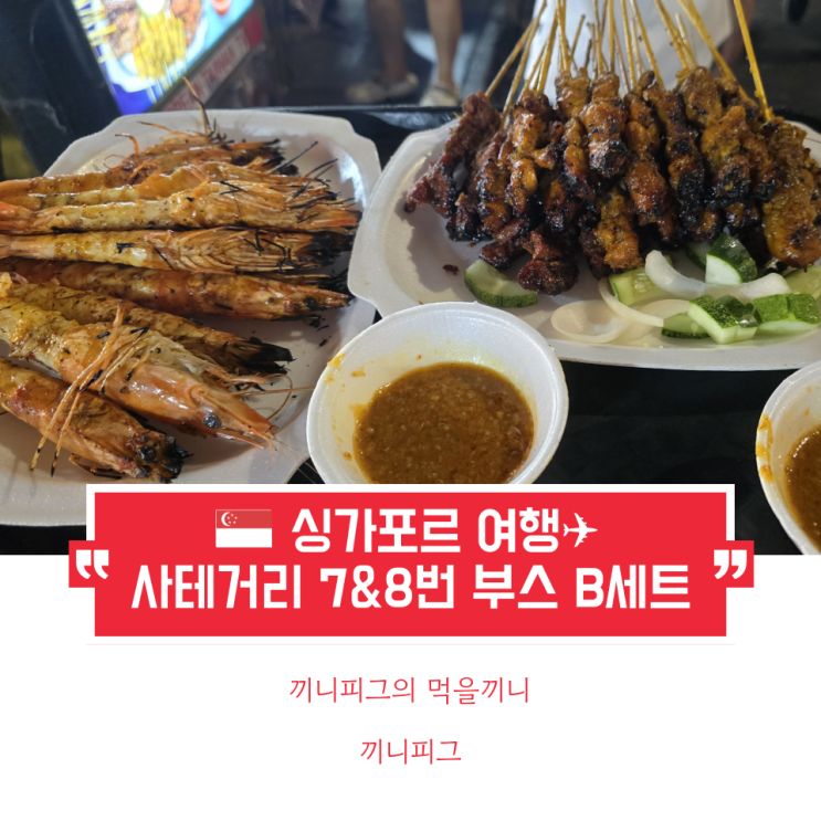 [싱가포르] 라우 파 삿 사테거리 Lau Pa Sat Satay Street 7 & 8 : 싱가포르 ....