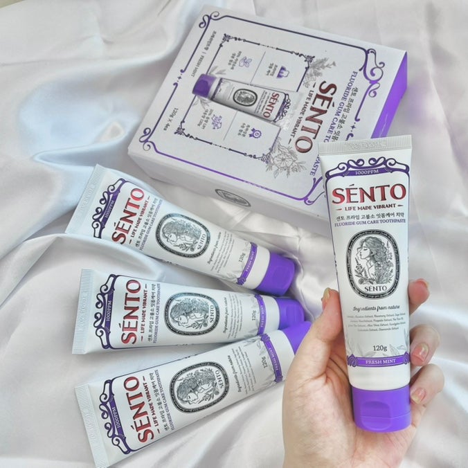 센토 프라임 고불소 잇몸케어치약 프레쉬민트향 개운함이 오래가는 치약 추천 후기 : 네이버 블로그
