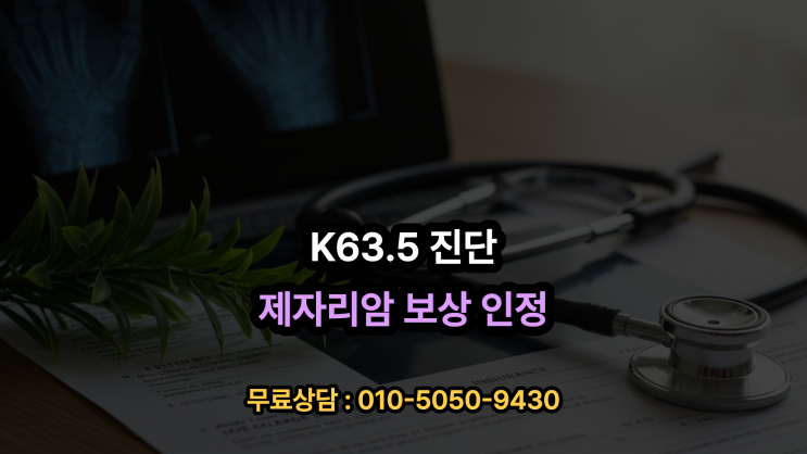 K63.5 결장 폴립, 제자리암 보상을 놓치지마세요. : 네이버 블로그