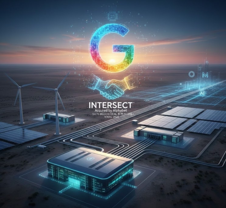 알파벳(Alphabet) 데이터 센터 및 에너지 인프라 전문 기업인 인터섹트(Intersect) 인수 : 네이버 블로그
