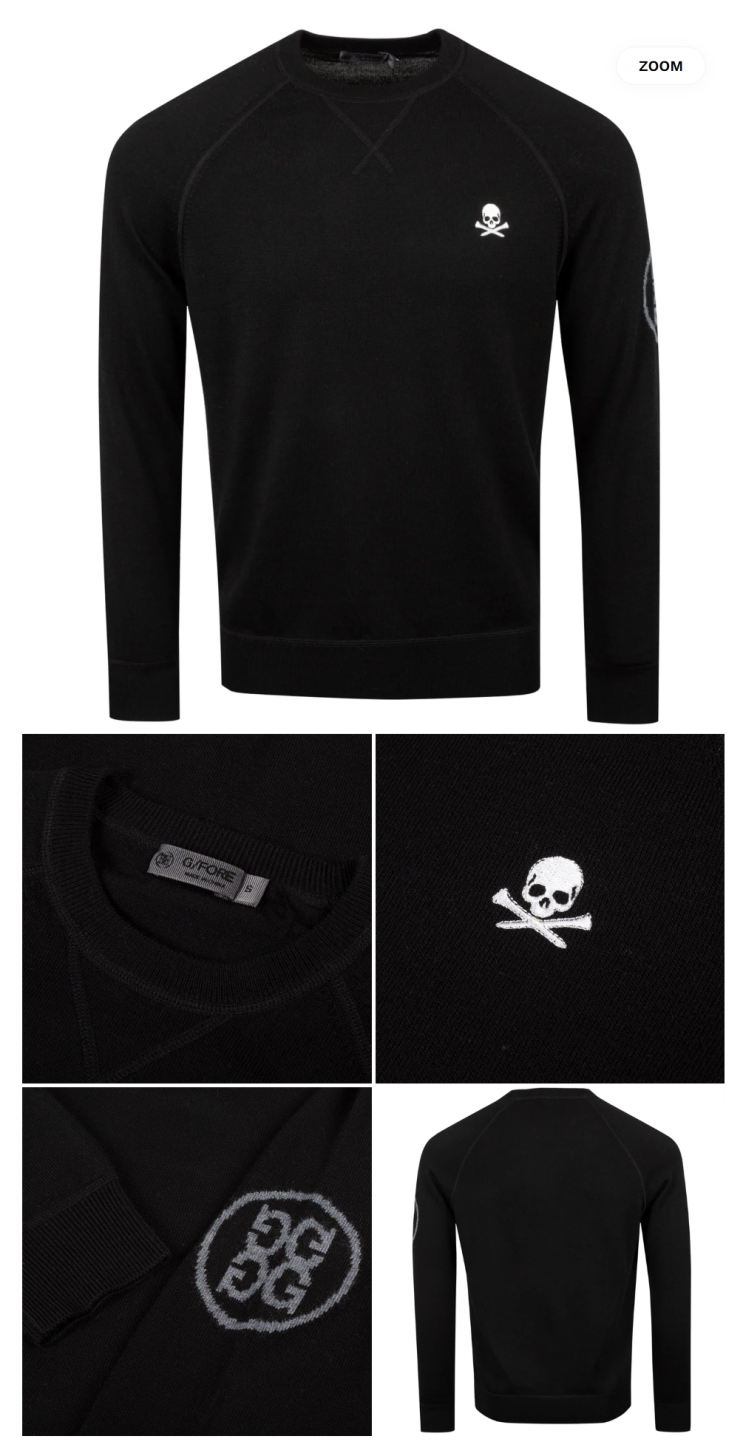 G/FORE] Skull & T's Crewneck Sweater S사이즈 : 네이버 블로그