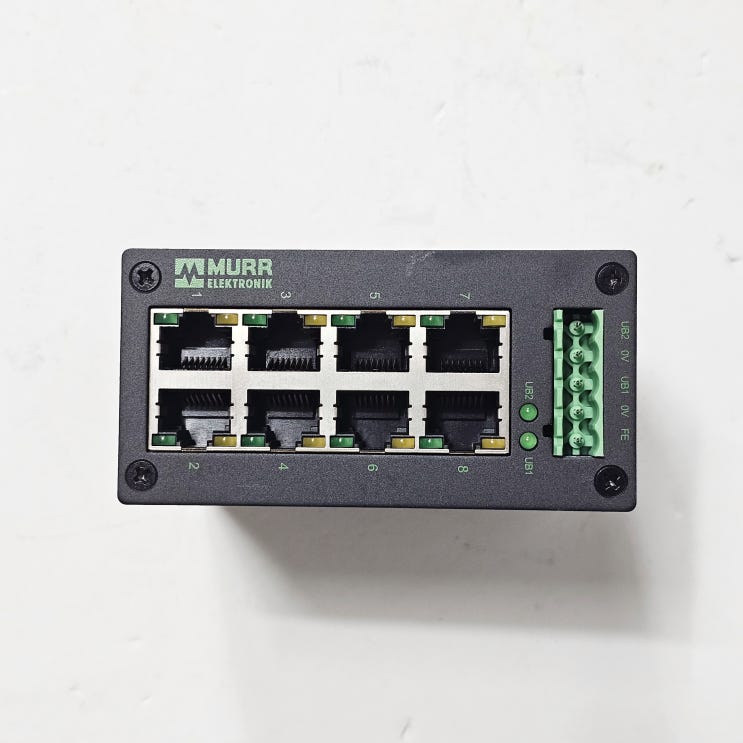 Tree 8TX IP67 Metall - Unmanaged Switch - 8xM12