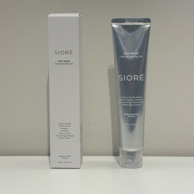 [시오레수딩젤/시오레수딩크림] 시오레(SIORE) 데일리 릴리프 카밍 수딩 젤 : 네이버 블로그