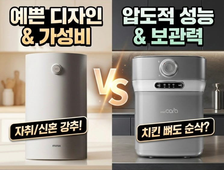 [실사용기 비교] 미닉스 더 플렌더 PRO (MNFD-120G) vs 스마트카라 400FIT (PCS-400S) : 네이버 블로그