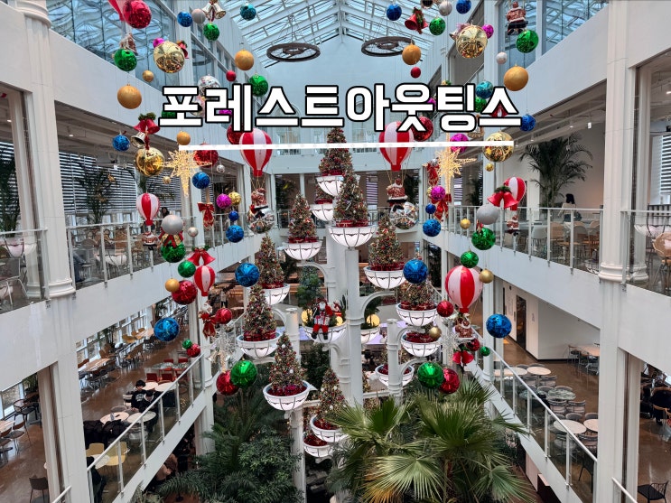 [용인] 대형 베이커리카페, 주말 오픈런, 포레스트아웃팅 방문후기, 꿀팁, 주차 : 네이버 블로그