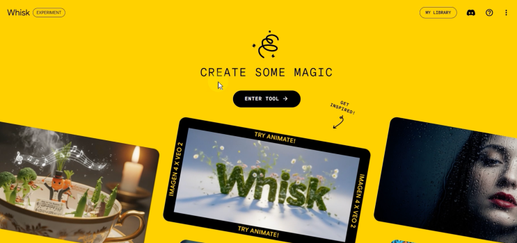 구글 위스크(Google Wisk / Whisk) 사용법 : 네이버 블로그