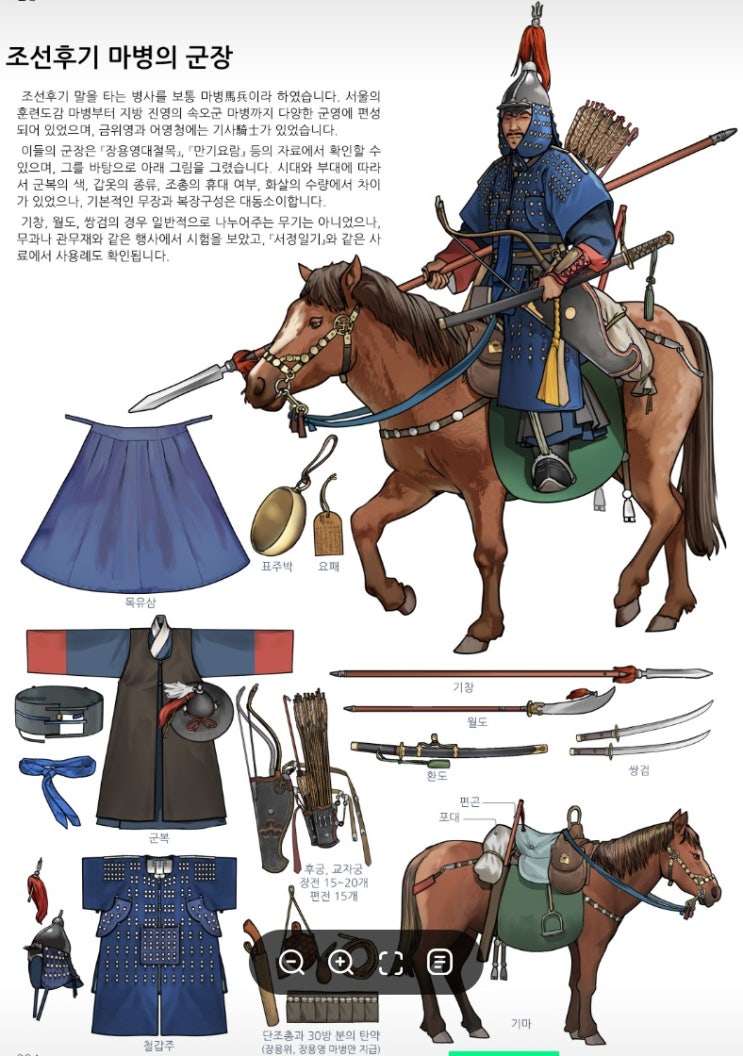 조선군 기마병의 시대적 변천사 : 네이버 블로그