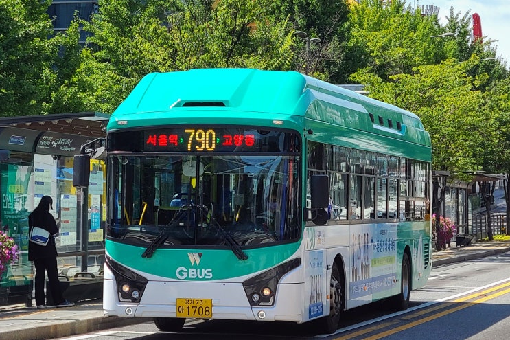 |서울여객| 790번 (고양동 - 숭례문) APOLLO 1100 EV 20