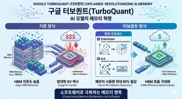 구글 ‘터보퀀트(TurboQuant)’ 발표, HBM 위기인가 기회인가? : 네이버 블로그