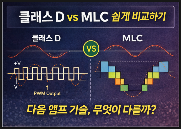 [쉽게 이해하는 스피커 앰프 이야기 6편] Class D 다음 앰프 기술은 무엇인가? MLC Class 쉽게 이해하기 : 네이버 블로그