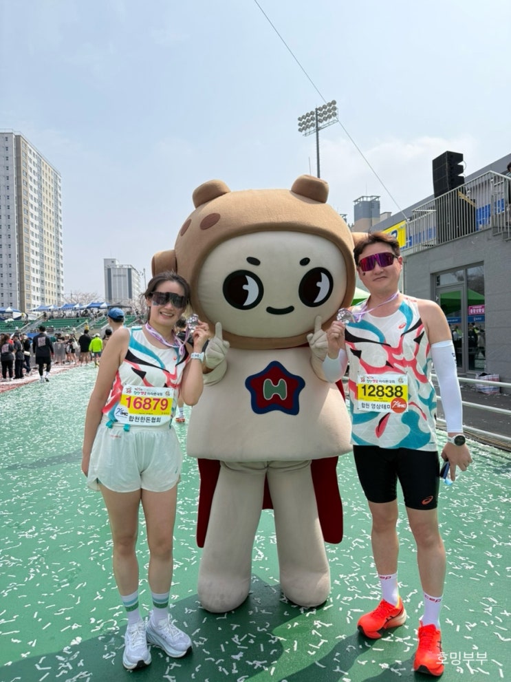 제25회 합천벚꽃마라톤 10km 펀런 후기