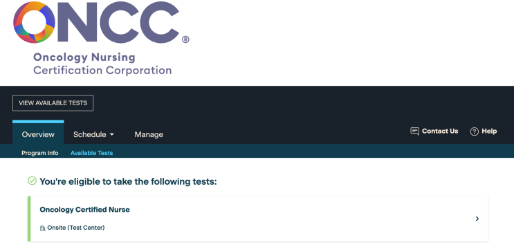ONCC Authorization to Test : 네이버 블로그
