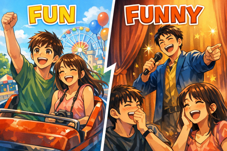 fun vs funny 완벽 정리 😊 헷갈리는 이유부터 확실하게 잡아드릴게요 : 네이버 블로그