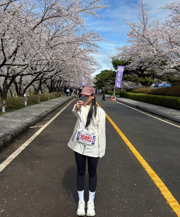 영암벚꽃마라톤 🏃🏻‍♀️🌸10km