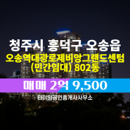오송읍 오송역대광로제비앙그랜드센텀(민간임대) 매물정보(110.31㎡/84.99㎡)