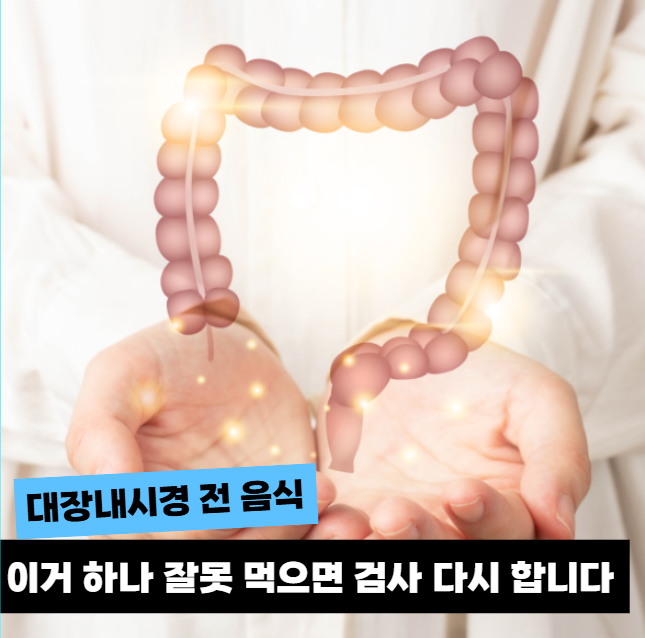 대장내시경 전 음식 잘못 먹으면 헛수고 됩니다... 검사 다시 받는 이유 : 네이버 블로그