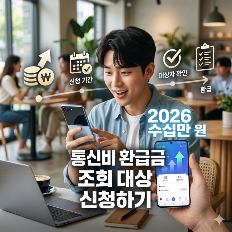 통신비 환급금 조회 대상자 신청, 지금 확인 : 네이버 블로그