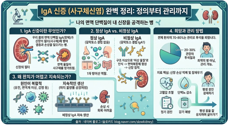 IgA 신증이란? 정의부터 증상, 투석 확률까지 완벽 정리 : 네이버 블로그