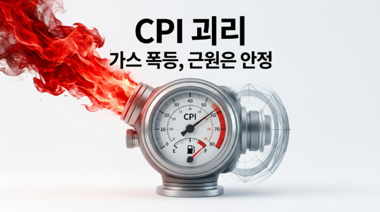 헤드라인 CPI 3.3%, 가스값이 1967년 이후 최대 폭 올랐다 — 하지만 Core 2.6%는 오히려 예상을 밑돌았습니다 ...