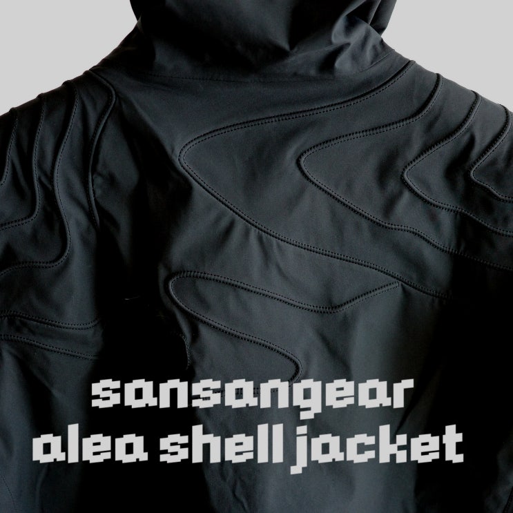 산산기어-25FW 알레아 쉘 자켓 블랙 (ALEA SHELL JACKET) : 네이버 블로그