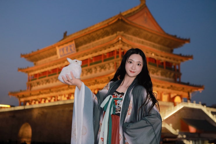 [중국 : 시안 여행 Day2] 시안 고루 (鼓樓) 야경 스냅 사진 촬영