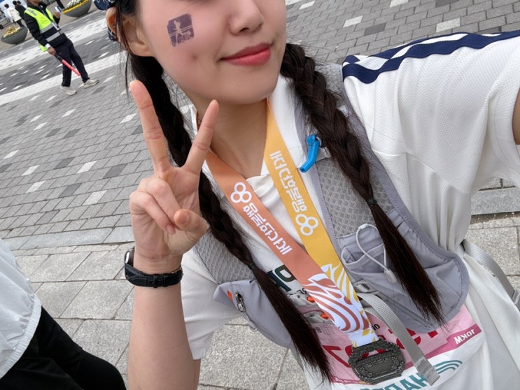 마라톤후기 : 15회 행복한가게마라톤, 여자10km, 대회준비, 아디오스프로4