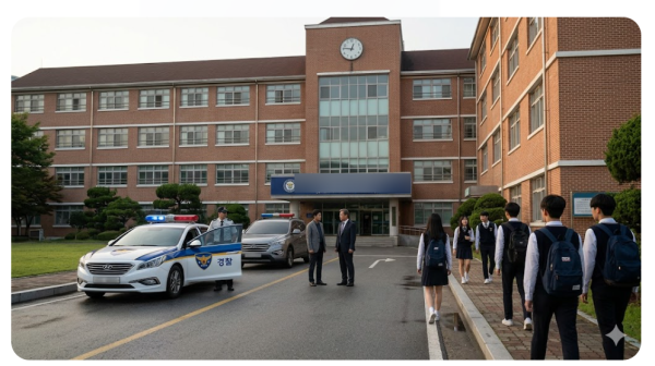 충남 계룡 고3 학생 30대 교사 흉기 피습 긴급체포 교장실 중학교부터 갈등