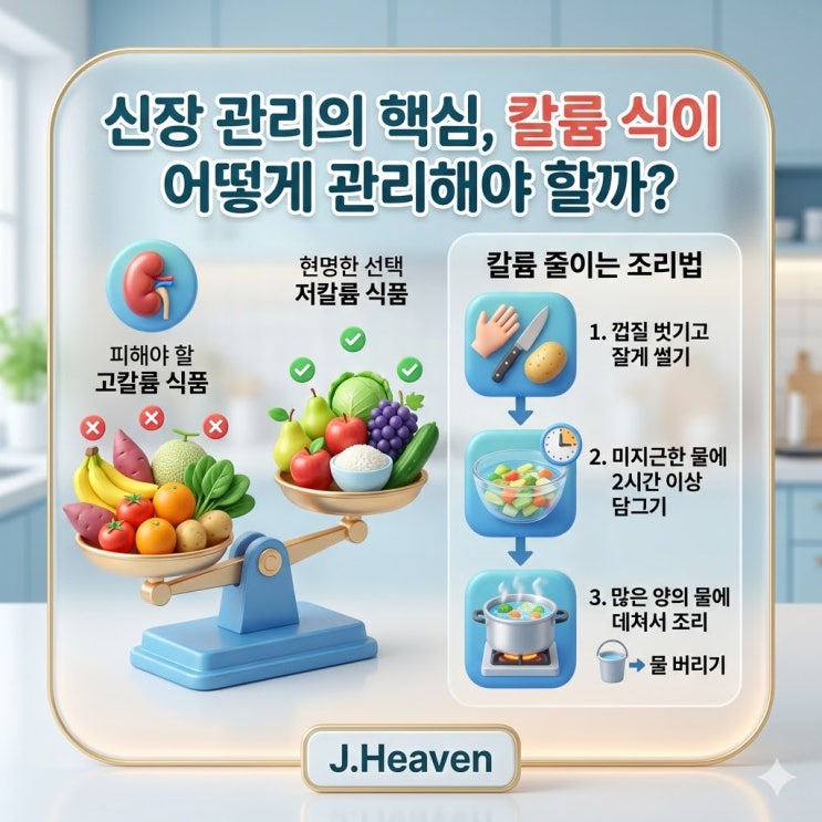 신장 기능 저하 환자 칼륨 식이요법, 저칼륨·고칼륨 음식 정리 : 네이버 블로그