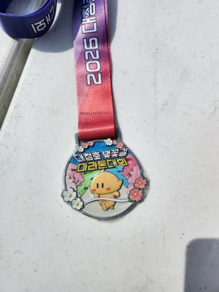 260411 2026 대청호 벚꽃길 마라톤대회 10km 이걸 기록이라고 올리냐고요? 예...올립니다...