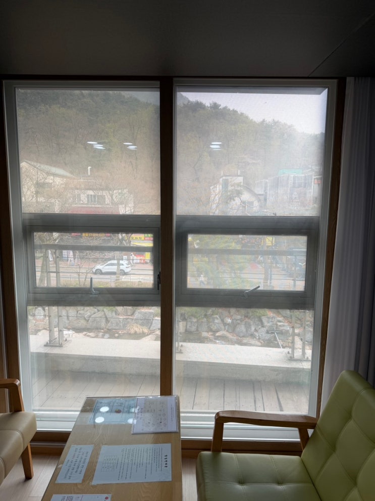 객실,창문뷰,소파,산후조리원