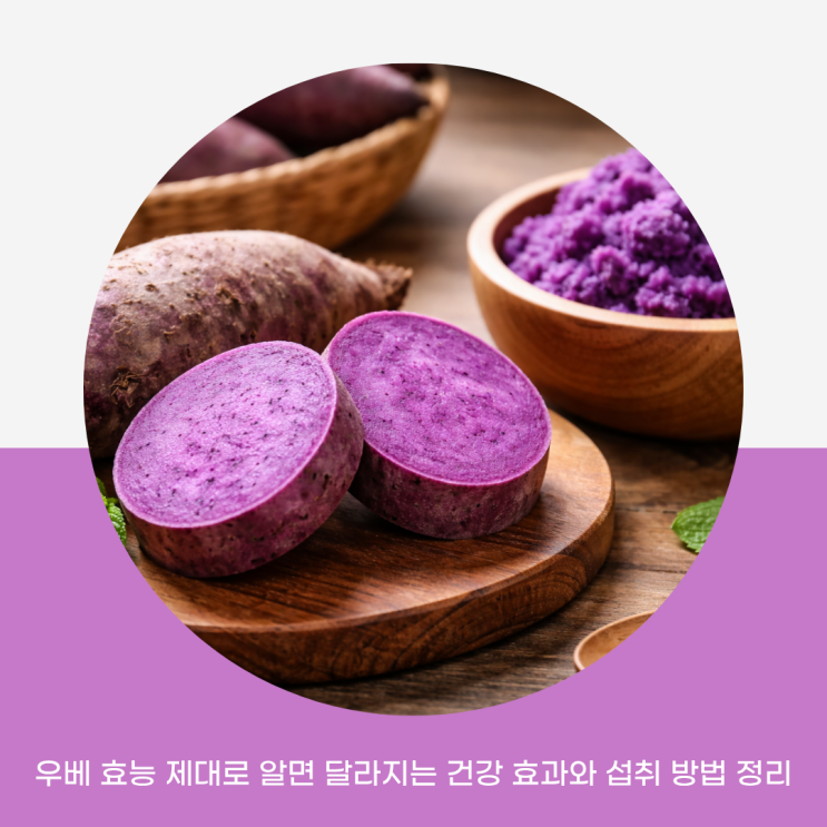우베 뜻 및 효능 제대로 알면 달라지는 건강 효과와 섭취 방법 정리 : 네이버 블로그