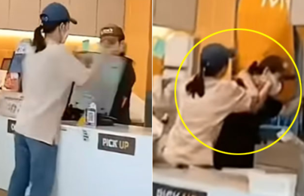 맘스터치 콜라 리필 거절에 여직원 폭행·기물 파손 난동 사건