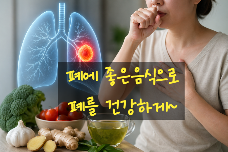 폐암 폐암초기증상 폐암에좋은음식 지금 놓치면 늦습니다 : 네이버 블로그