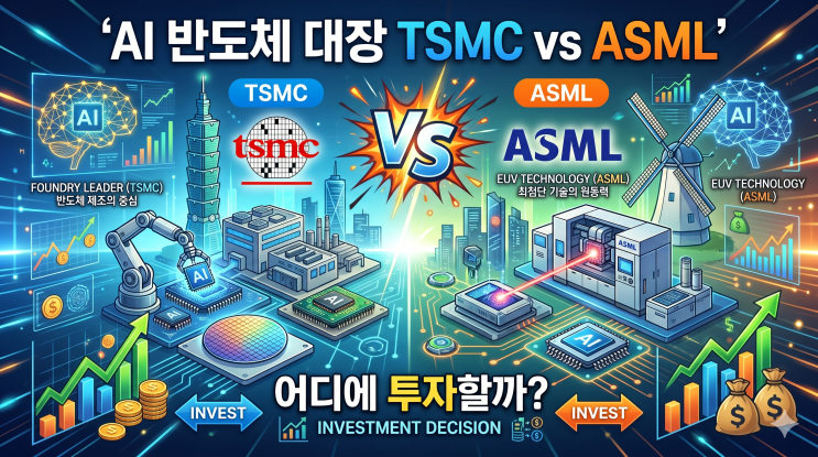 AI반도체 대장 TSMC vs ASML, 둘 중 뭐 사요? : 네이버 블로그