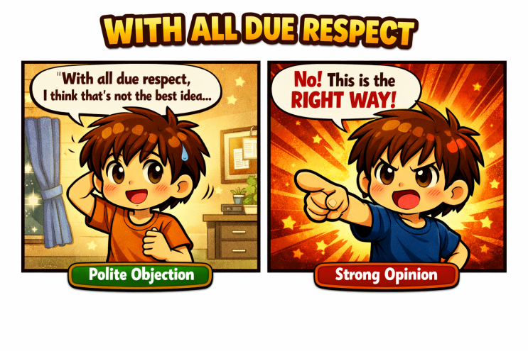 with all due respect: 실례지만…”“공손하게 반대할 때 쓰는 영어 표현”“with respect vs with ...