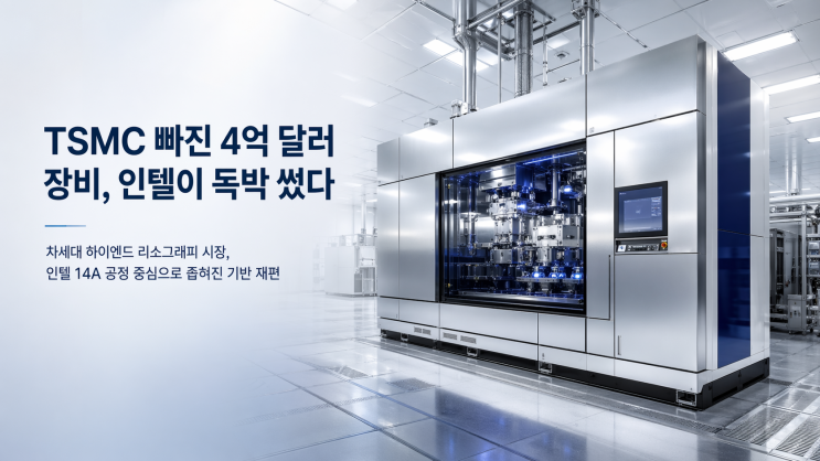 TSMC 차세대 ASML의 장비 구입 거부, EUV 장비 너무 비싸다. : 네이버 블로그