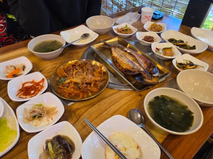 라이더 환영해주는 대부도 한식 맛집 북수원 : 네이버 블로그