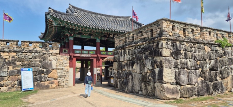 순천 낙안읍성. 실제 주민이 살고있는 유일한 읍성