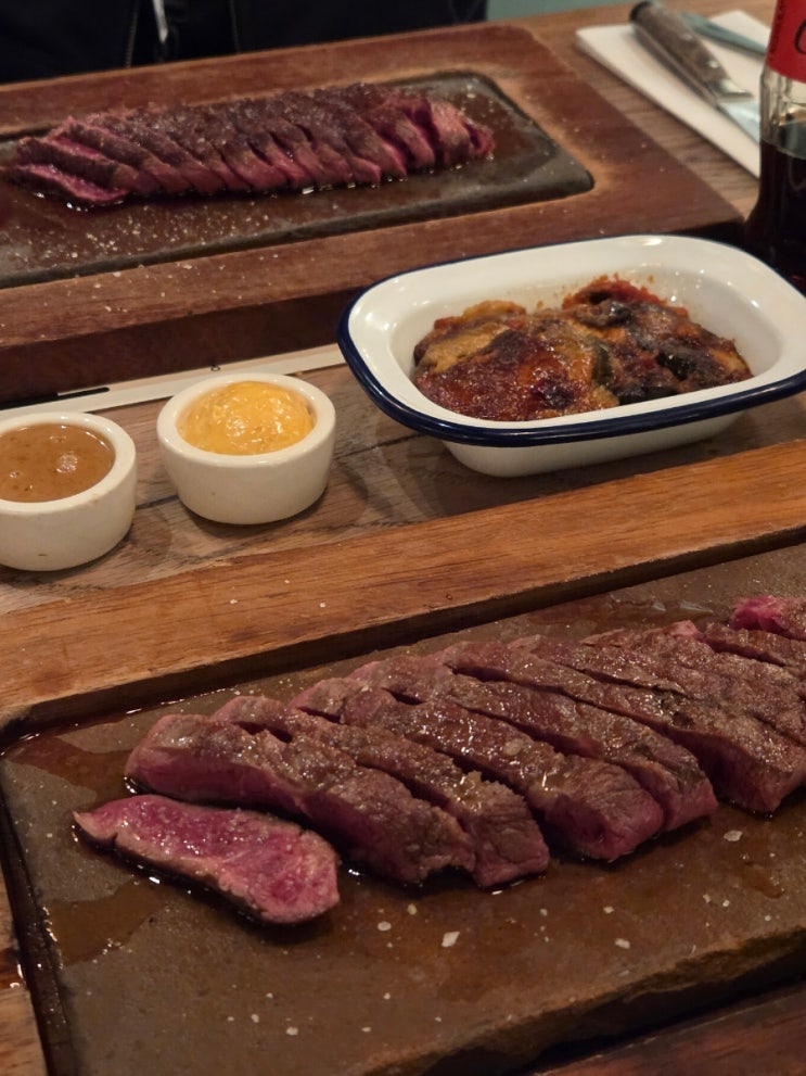 런던 스테이크 맛집 플랫아이언 소호점 후기 15파운드 가성비 스테....