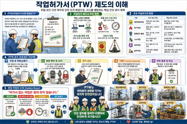 4. 작업허가서(PTW) 제도의 이해 : 네이버 블로그