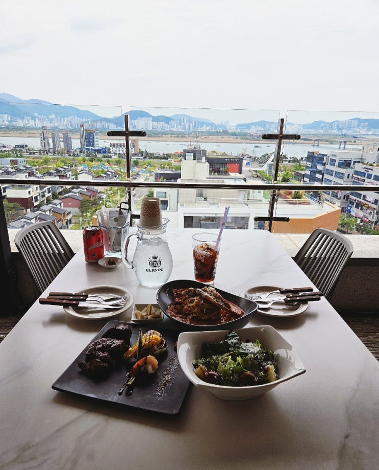 명지동파스타집 뷰맛집 데이트코스로 딱! 명지바람 후기