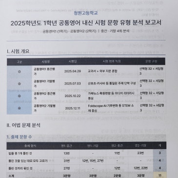 청원고1학년 영어시험은 5월 4일 월요일, 어느 영어 강사의 코미디 한편 보고 가시죠. RSS 대표 이미지