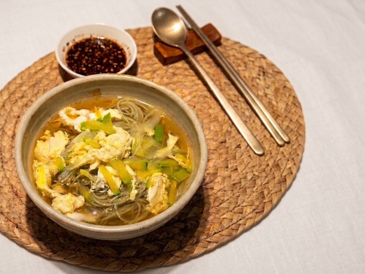 잔치국수 황금레시피, 코인육수로 10분 만에 감칠맛 낸 초간단 잔치국수 만들기