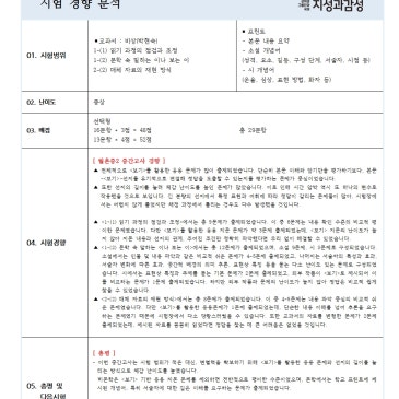 [지성과감성]2026 1학기 중간 월촌중2 내신분석 RSS 대표 이미지