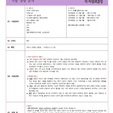 [지성과감성]2026 1학기 중간 진명여고1 내신분석 RSS 대표 이미지