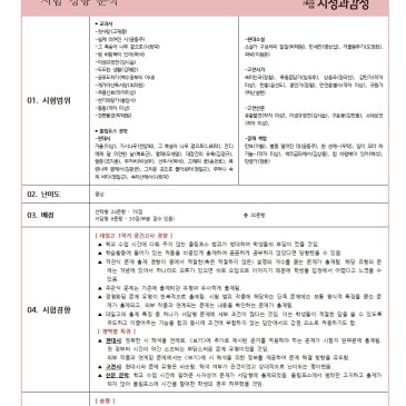 [지성과감성]2026 1학기 중간 대일고2 내신분석 RSS 대표 이미지