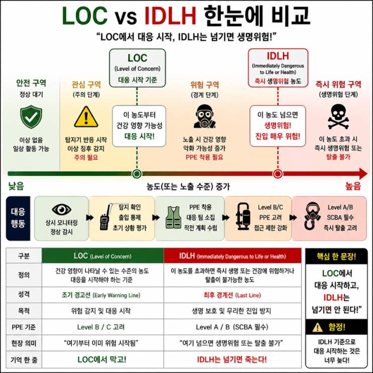LOC(IDLH만 보다가 놓치면 안됨) : 네이버 블로그