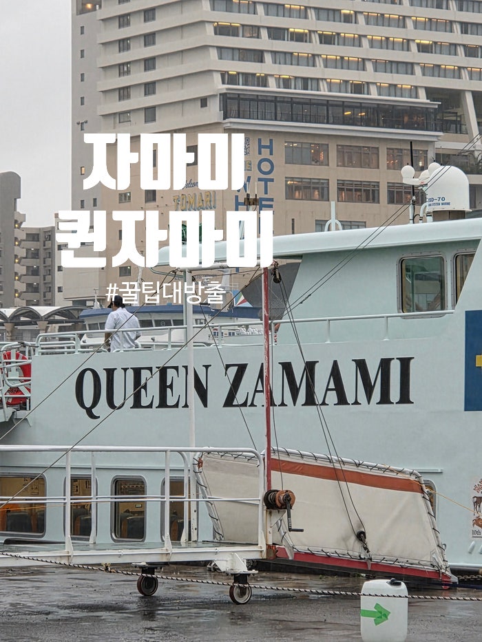 오키나와 자마미섬 가는 법 총정리 | 페리 예약부터 탑승까지 (쾌속....